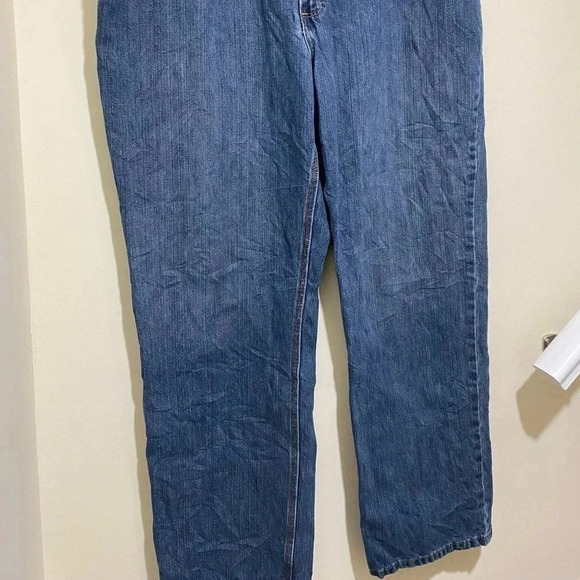 Carhartt Men’s Y2K Casual Denim Blue Jeans Traditional fit Straight Leg size 44W - Picture 8 of 16